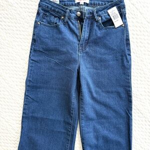 Wide leg Straight Classic Blue Women's Jeans